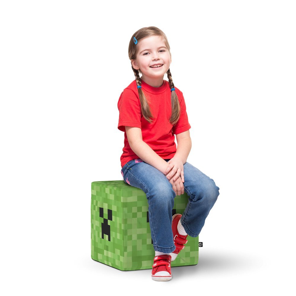 Updeco Taburet cub L Minecraft Creeper