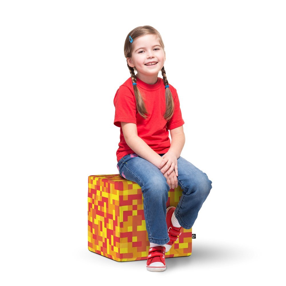 Updeco Taburet cub L Minecraft Foc
