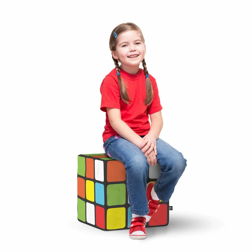 Updeco Taburet cub L Rubik Mixed