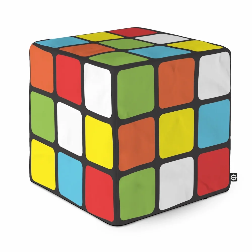 Updeco Taburet cub L Rubik Mixed