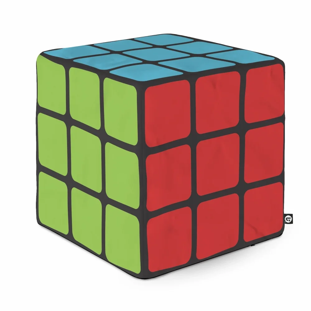 Updeco Taburet cub L Rubik Solved