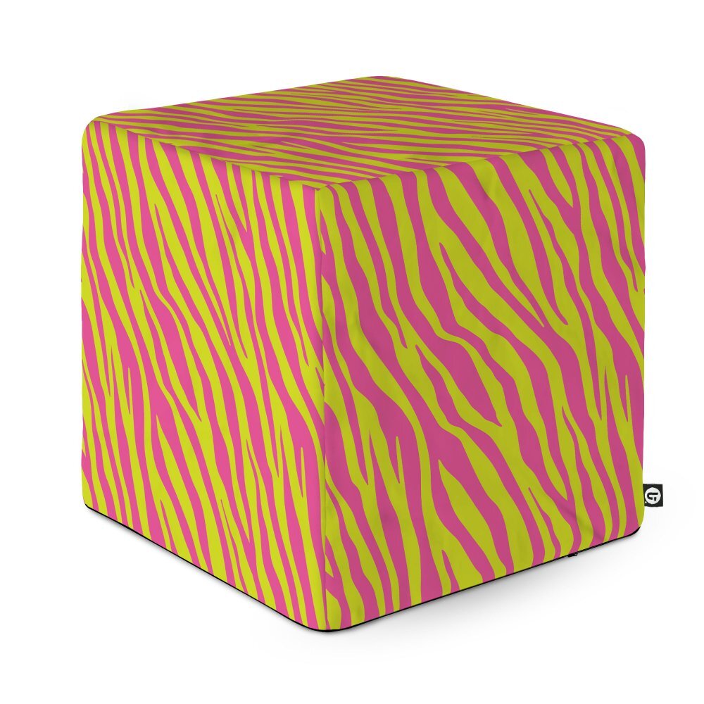 Updeco Taburet cub L Zebra pink