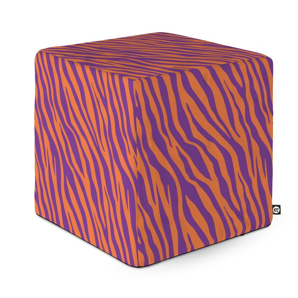 Updeco Taburet cub L Zebra purple
