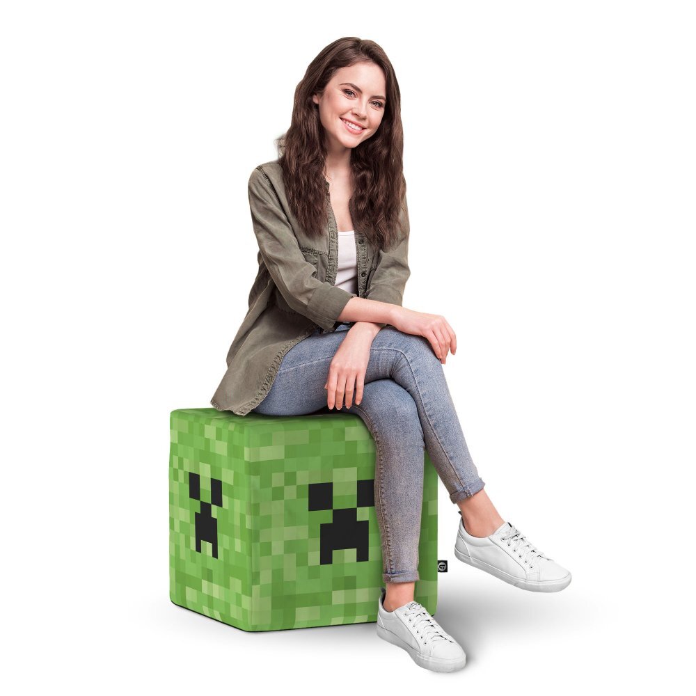 Updeco Taburet cub XL Minecraft Creeper