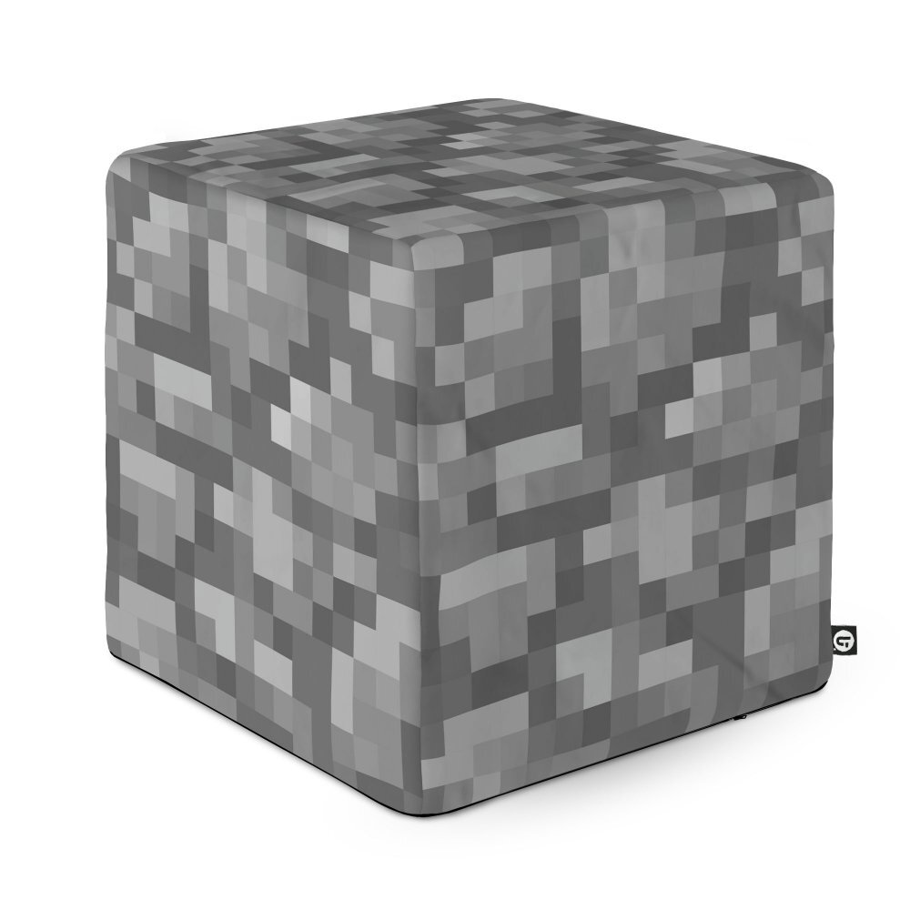 Updeco Taburet cub XL Minecraft Piatra