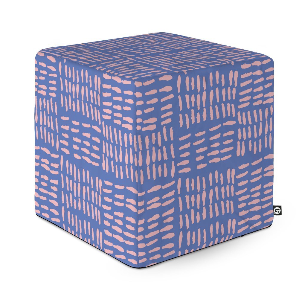 Updeco Taburet cub XL Striped Pattern