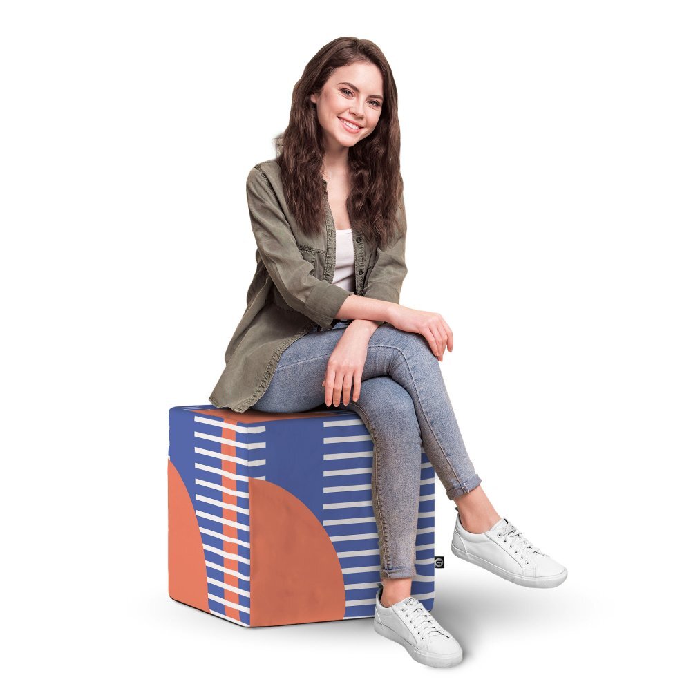 Updeco Taburet cub XL Vision Blue