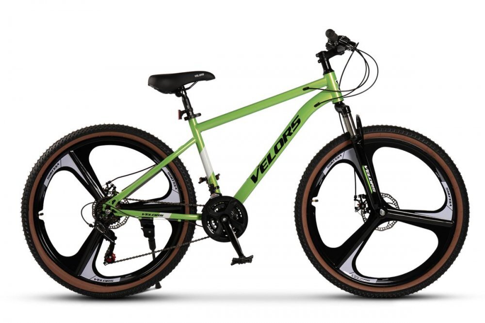 VELORS Bicicleta MTB-HT Power 2.7 V27301M VerdeAlbNegru 27.5 inch