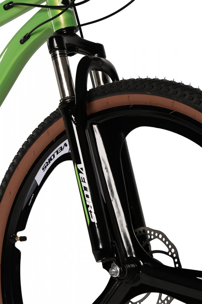 VELORS Bicicleta MTB-HT Power 2.7 V27301M VerdeAlbNegru 27.5 inch