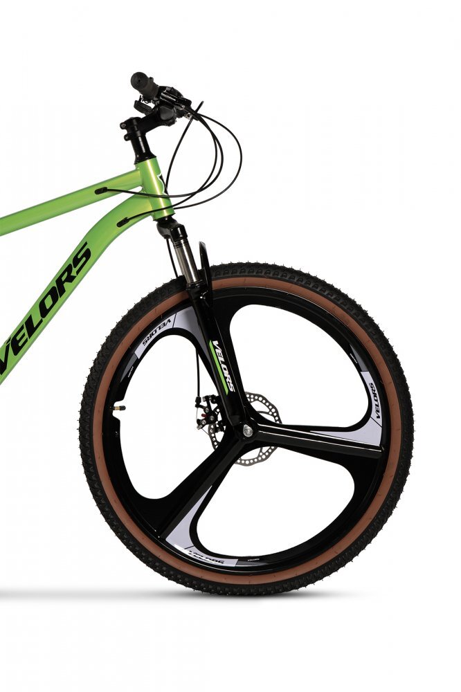 VELORS Bicicleta MTB-HT Power 2.7 V27301M VerdeAlbNegru 27.5 inch