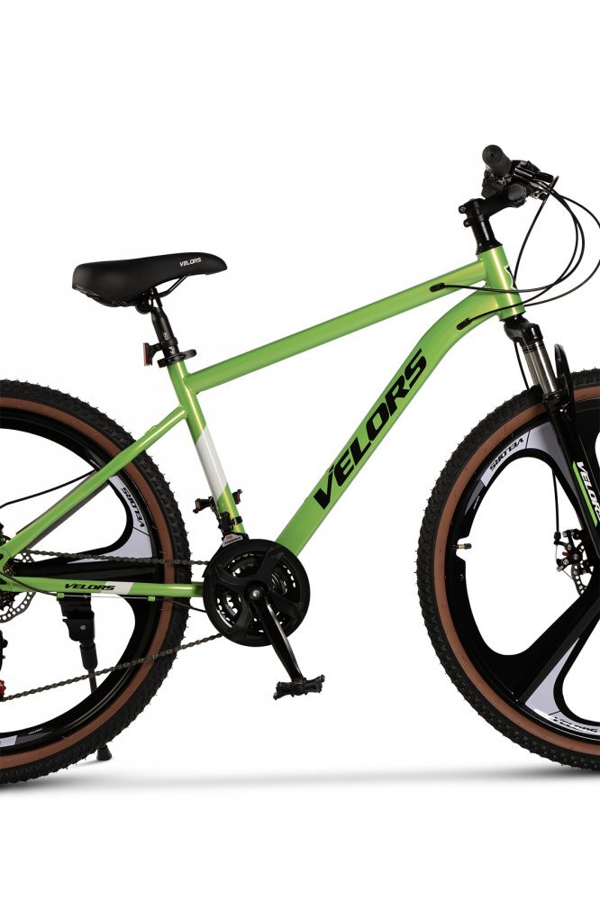VELORS Bicicleta MTB-HT Power 2.7 V27301M VerdeAlbNegru 27.5 inch
