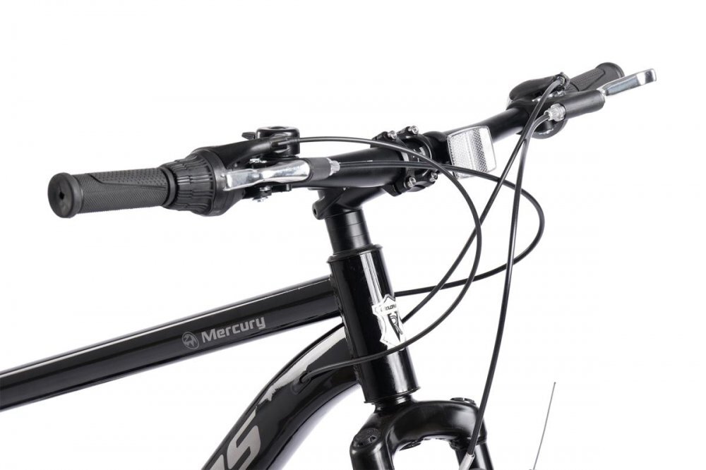 VELORS Bicicleta MTB Mercury V26301G NegruGri roti 26 inchSchimbator spate Carpat Roti 26 Inch Manete Schimbator Rotative 21 viteze Frane Mecanice Disc fataspate