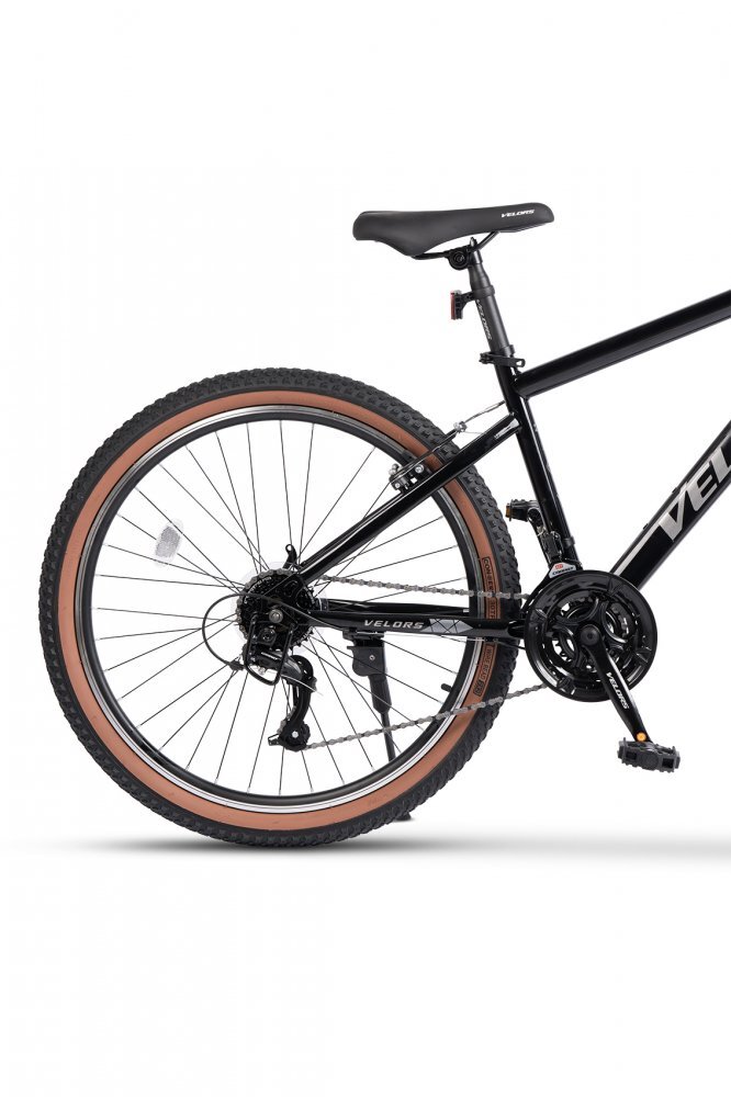 VELORS Bicicleta MTB Mercury V26301G NegruGri roti 26 inchSchimbator spate Carpat Roti 26 Inch Manete Schimbator Rotative 21 viteze Frane Mecanice Disc fataspate