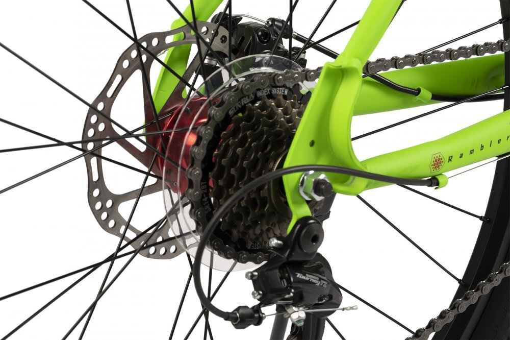 VELORS Bicicleta MTB Rambler V26311A VerdeNegru 26 inch inaltime utilizator 150-165 cm greutate suportata 120 kg