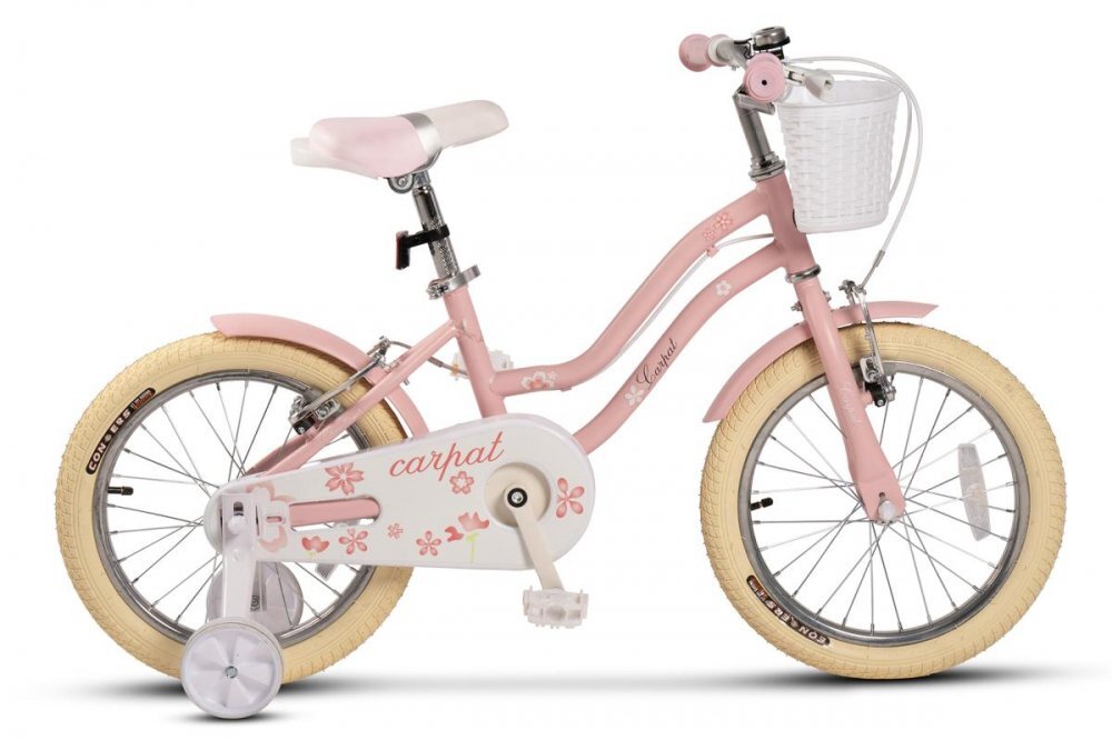 VELORS Bicicleta pentru copii 4-6 ani Carpat C16178A Roz 16 inch