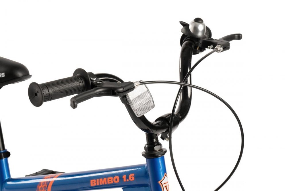 VELORS Bicicleta pentru copii V1807B AlbastruPortocaliu 18 inch cu roti ajutatoare