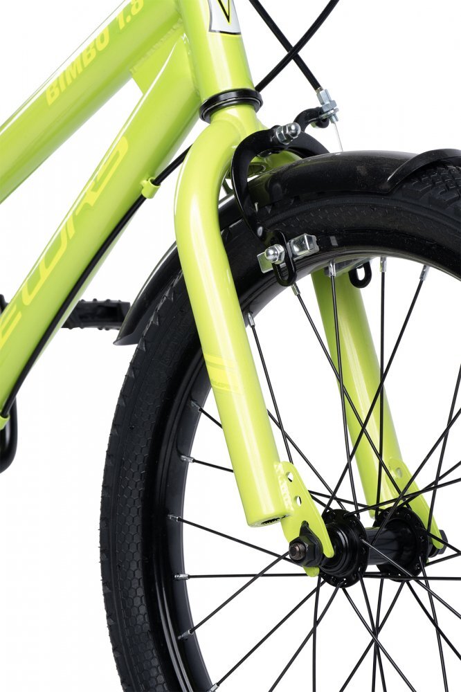 VELORS Bicicleta pentru copii V1807B Verde 18 inch cu roti ajutatoare