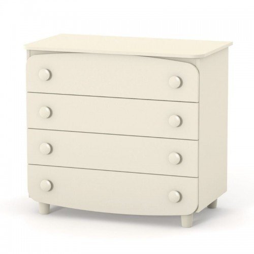 Veres Comoda pentru copii cu 4 sertare model 900 bej design minimalist