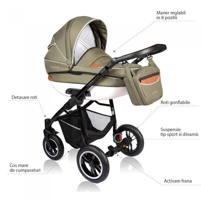 Vessanti Carucior Crooner 2 in 1 Petrol