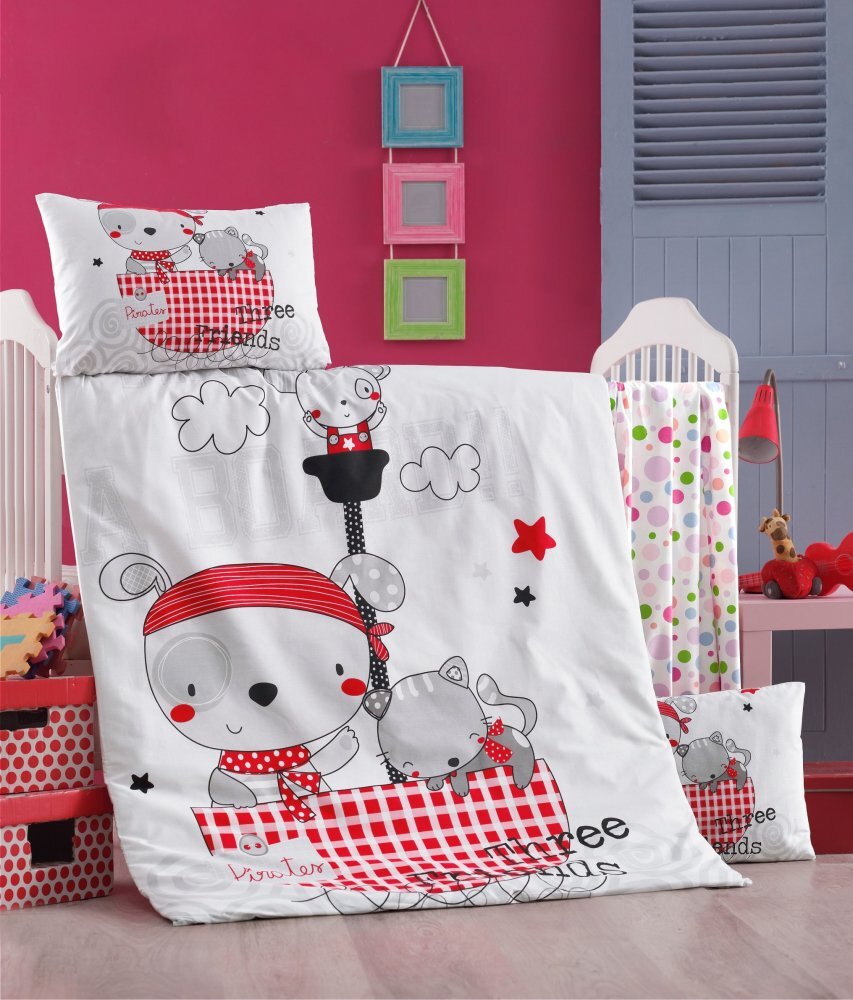 Victoria Home Set lenjerie 6 piese Bumbac Ranforce Corsan