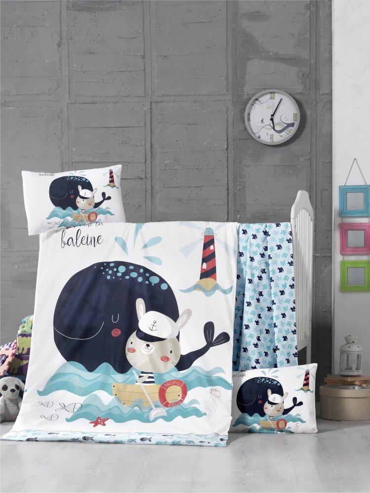 Victoria Home Set lenjerie 6 piese Bumbac Ranforce Fisher