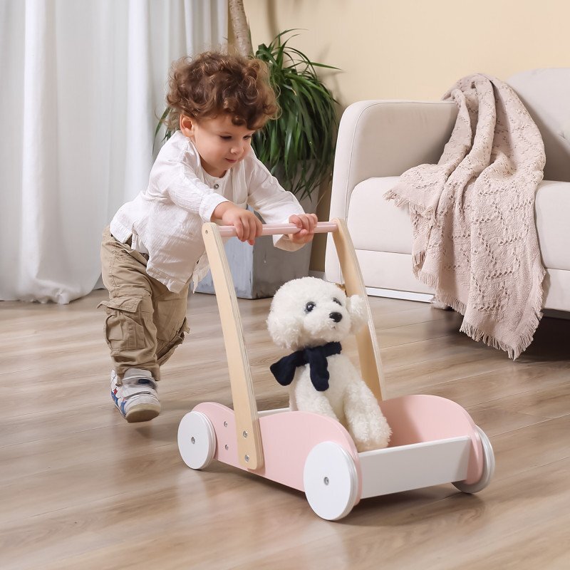 Viga Antemergator cu cadru PolarB roz pudrat