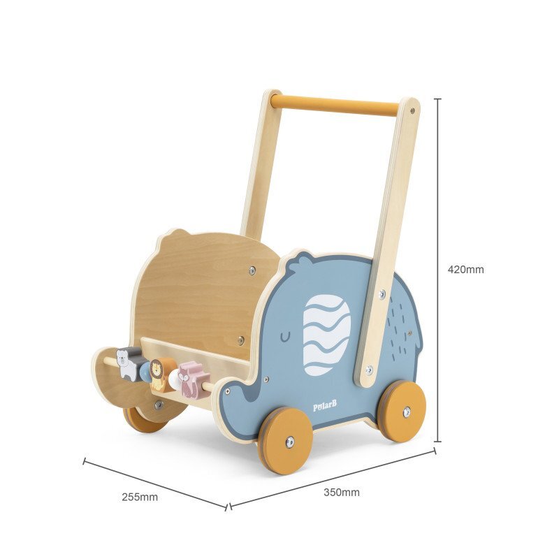 Viga Antemergator tip carucior pentru papusi PolarB Elefant