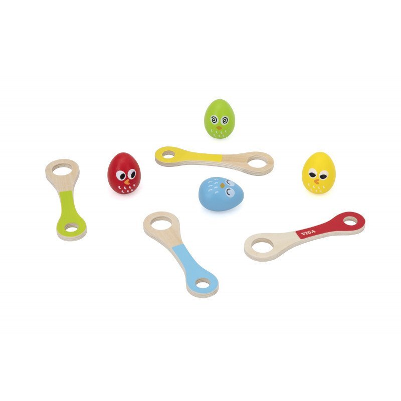 Viga Joc pentru copii Cursa cu ou si lingura