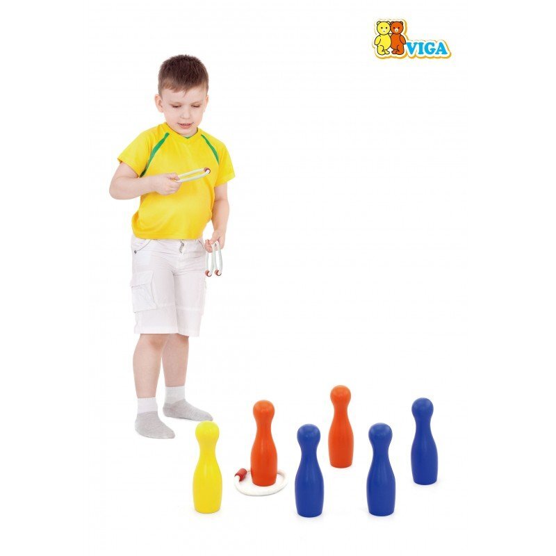 Viga Set de bowling si prinde popicele