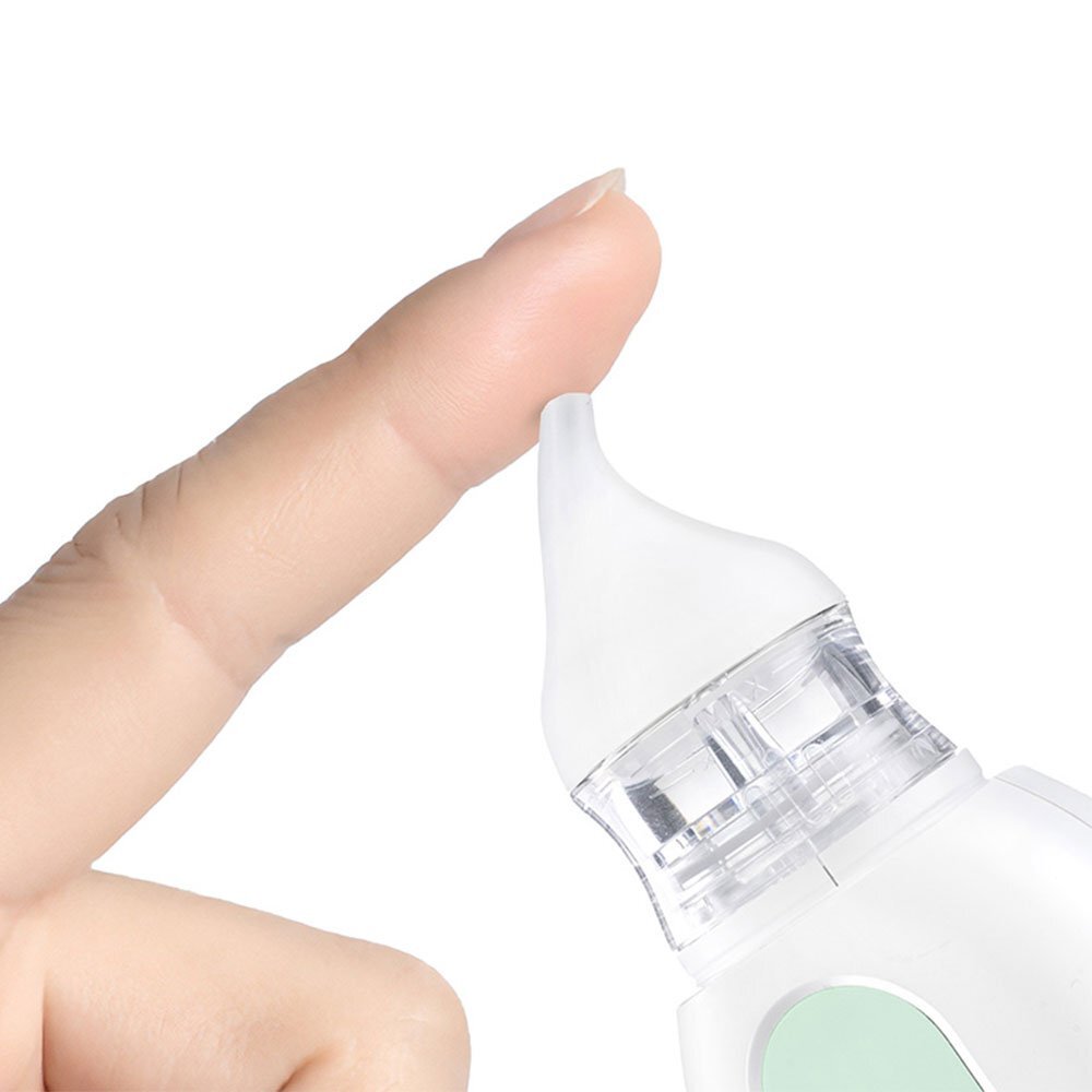 VITAMMY Aspirator nazal electric pentru copii din prima zi de viata Picolino 7 cu 2 capete de schimb 3 niveluri de putere 12 melodii iluminare colorata si incarcare USB-C