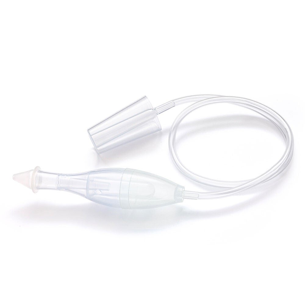 VITAMMY Aspirator nazal Katarino cu conectare la aspiratorul de uz casnic varf moale din silicon eficient igienic si perie de curatare