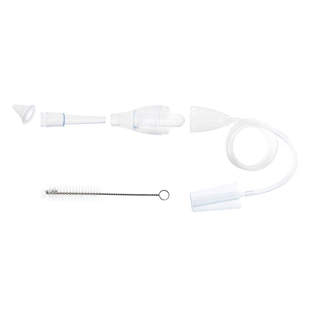 VITAMMY Aspirator nazal Katarino cu conectare la aspiratorul de uz casnic varf moale din silicon eficient igienic si perie de curatare