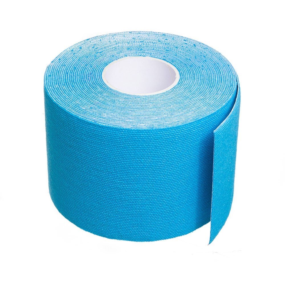 VITAMMY Banda Kinesiologica Tape 1 impermeabila moale si confortabila fara latex 5 cm x 5 m albastru