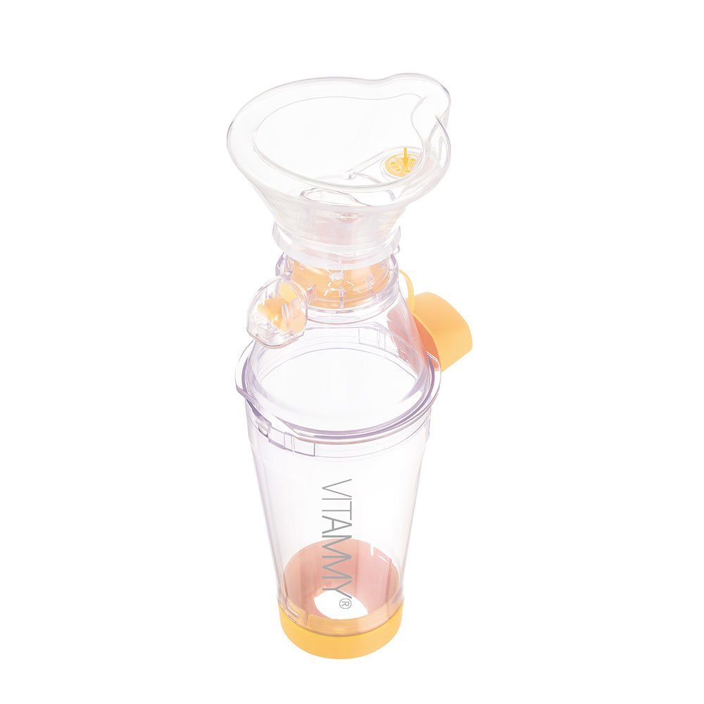 VITAMMY Camera de inhalare Tube 1 cu masca pentru copii 0-18 luni capacitate de 198 ml materiale de calitate si sigure fara BPA si latex