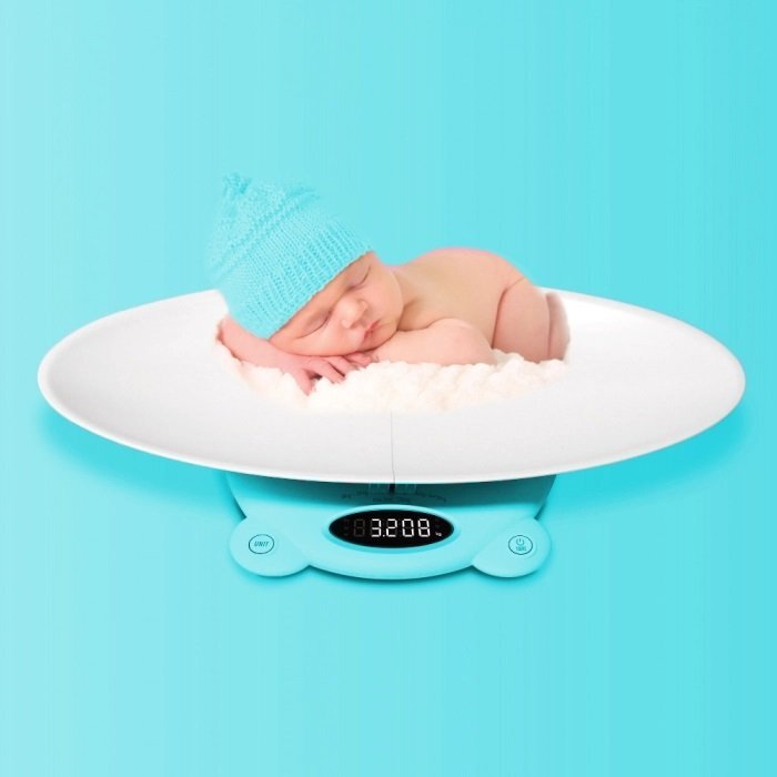VITAMMY Cantar electronic Babycinno 4 in 1 turcoaz