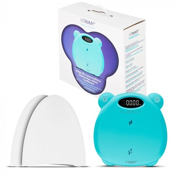 VITAMMY Cantar electronic Babycinno 4 in 1 turcoaz