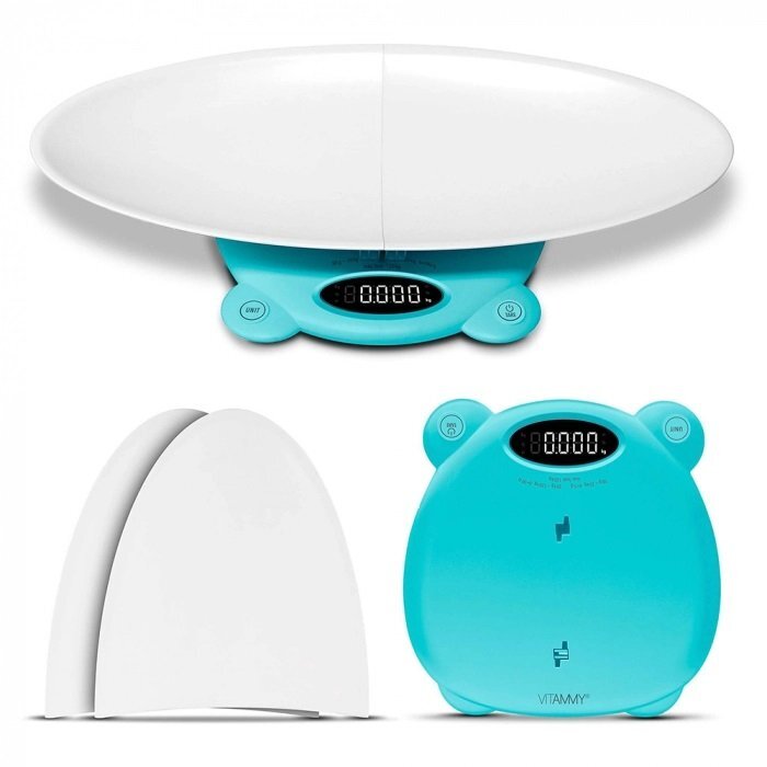 VITAMMY Cantar electronic Babycinno 4 in 1 turcoaz