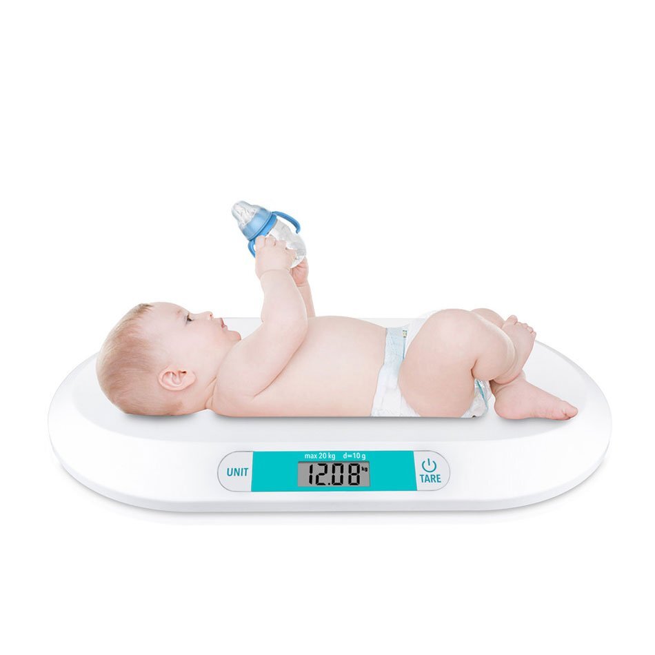 VITAMMY Cantar electronic Infant pentru prematuri nou-nascuti si bebelusi Ecran LCD