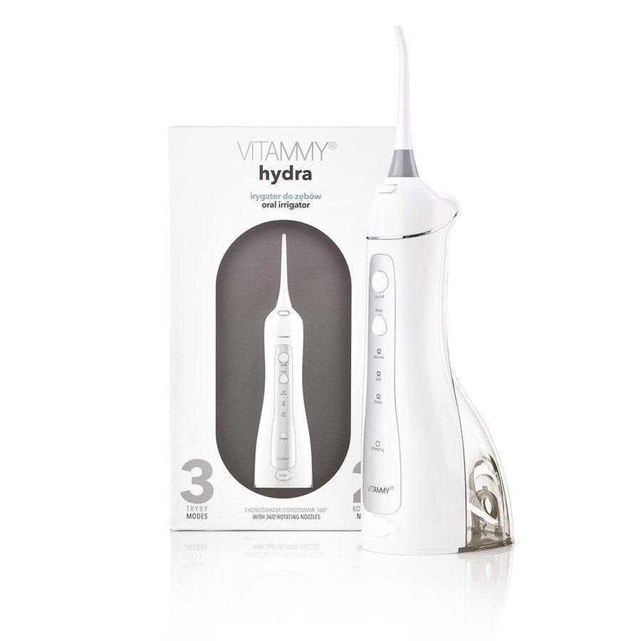 VITAMMY Irigator oral dus bucal Hydra profesional Alb