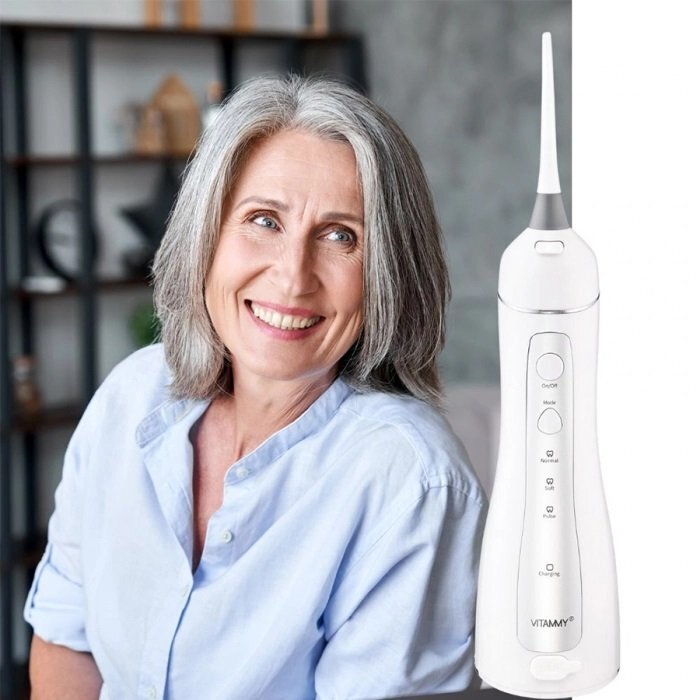 VITAMMY Irigator oral dus bucal Hydra profesional Alb