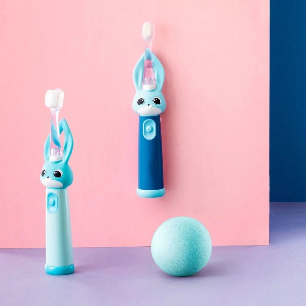 VITAMMY Periuta de dinti electrica Bunny Blue pentru copii 0-3 ani