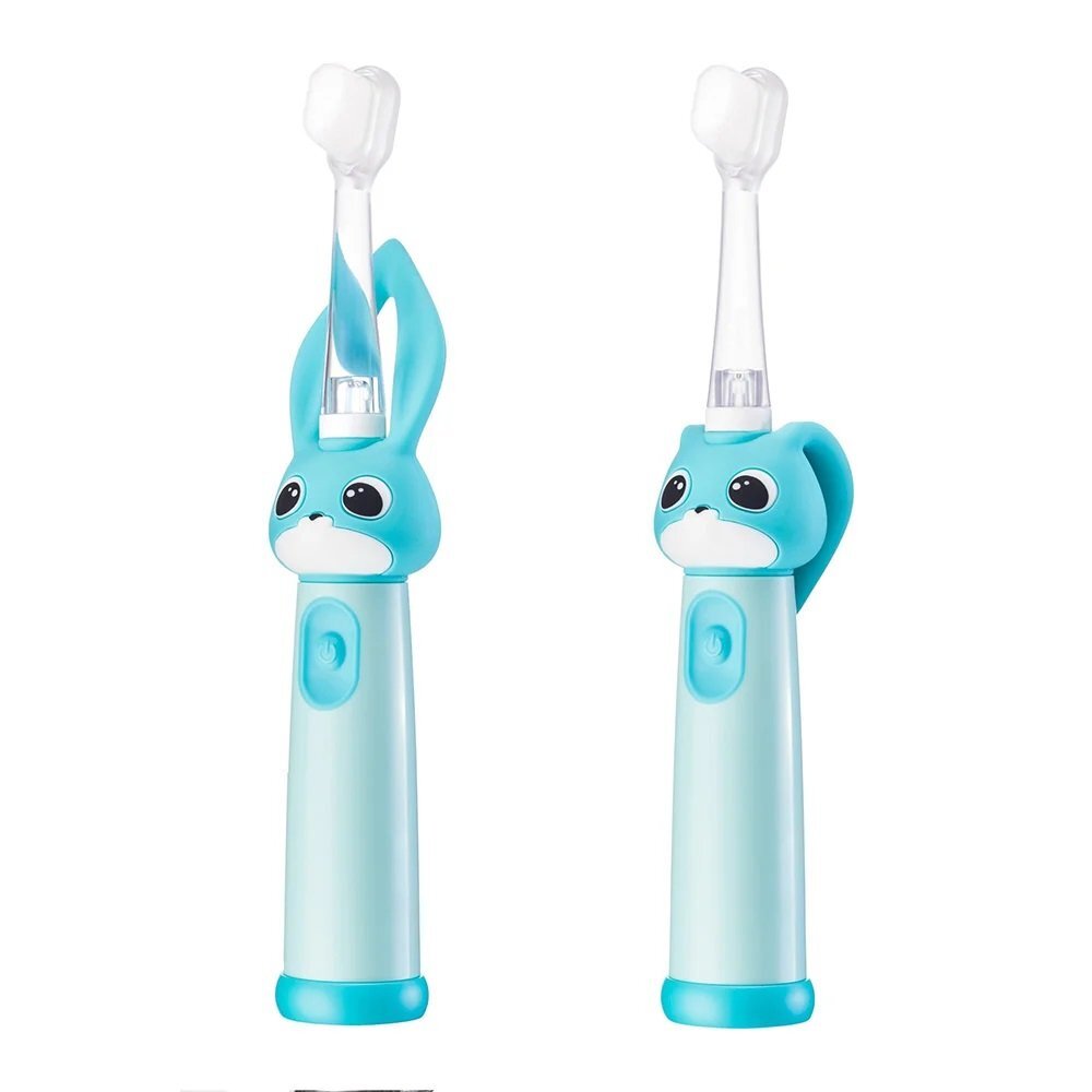 VITAMMY Periuta de dinti electrica Bunny Light Blue pentru copii 0-3 ani