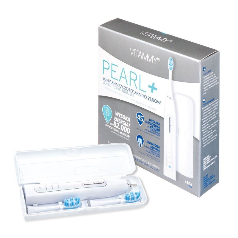 VITAMMY Periuta de dinti electrica Pearl+ 82000 vibratiimin alb