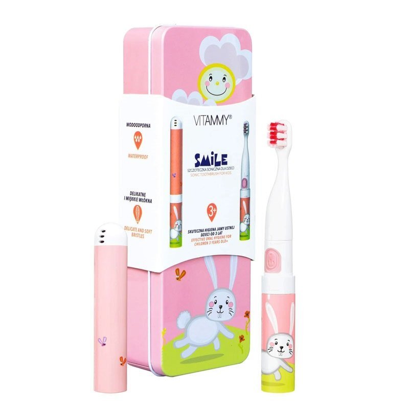 VITAMMY Periuta de dinti electrica Smile animatie iepuras