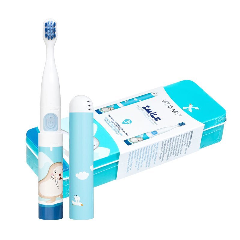 VITAMMY Periuta de dinti electrica Smile animatie morsa