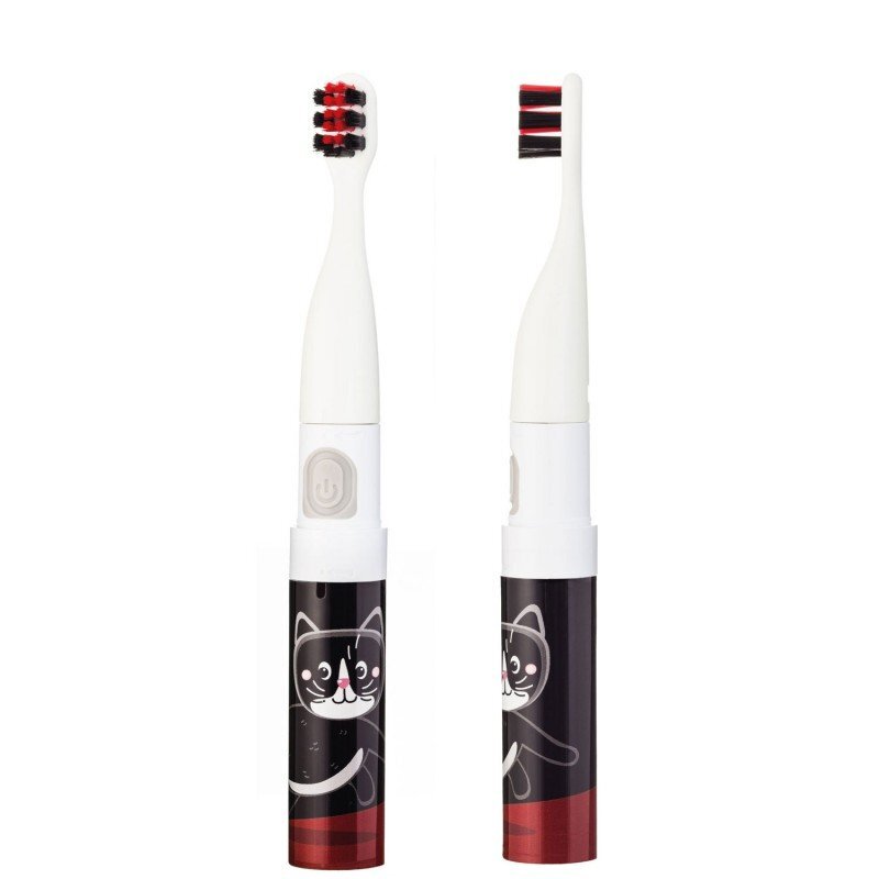 VITAMMY Periuta de dinti electrica Smile animatie pisoi negru