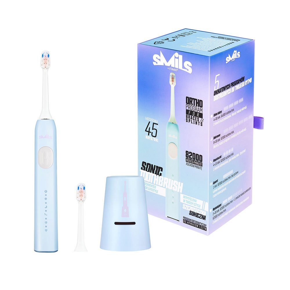VITAMMY Periuta de dinti electrica Smils Cloud bleu