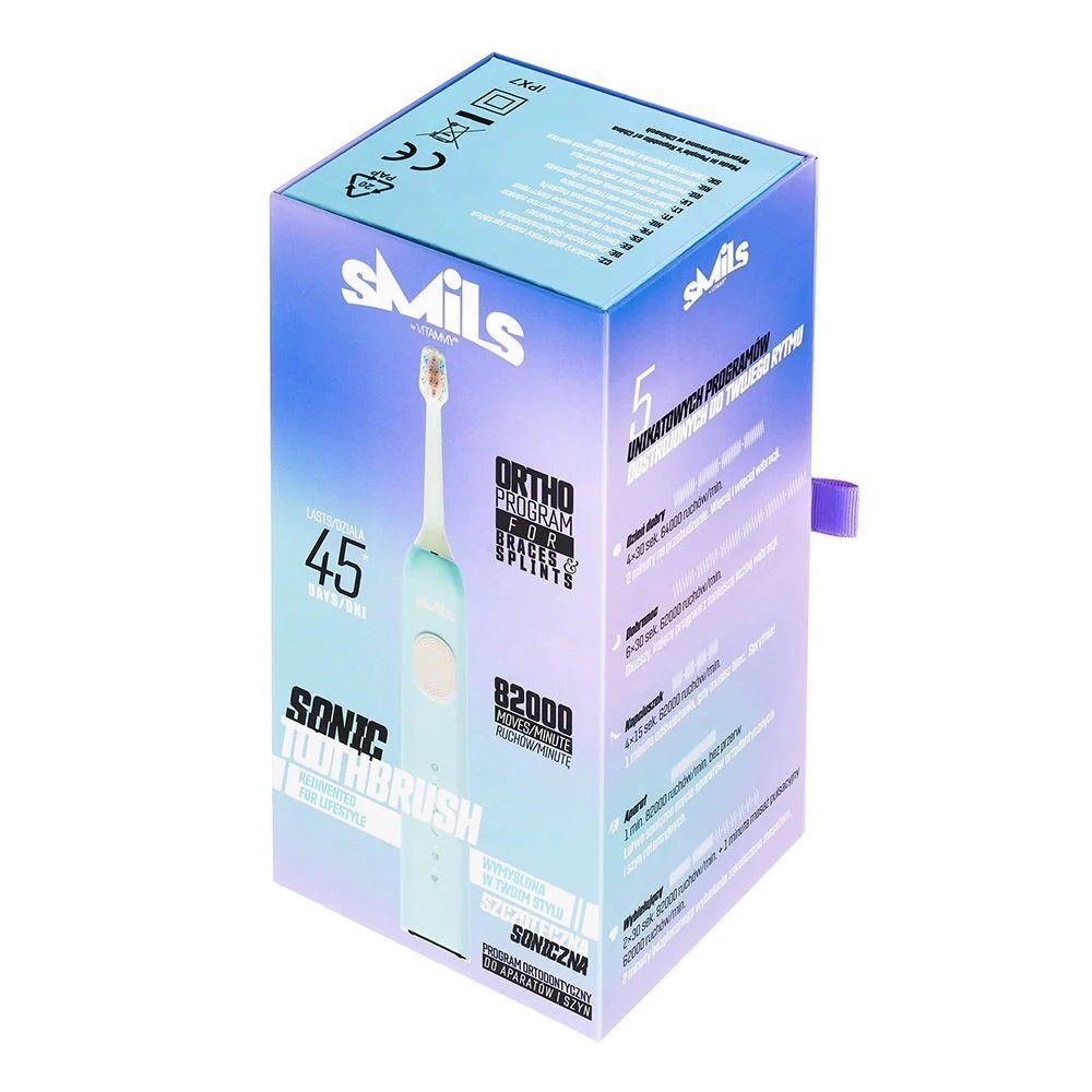 VITAMMY Periuta de dinti electrica Smils Cloud bleu
