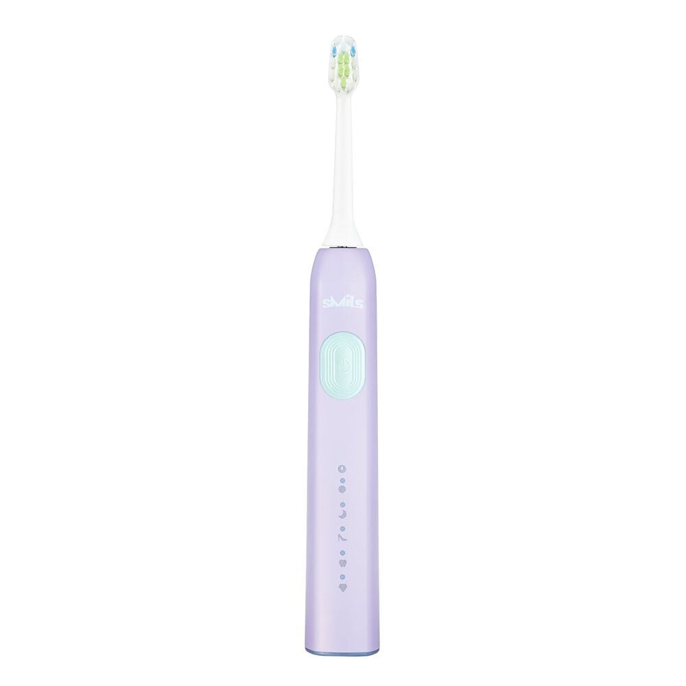 VITAMMY Periuta de dinti electrica Smils Jelly Violet cu 82.000 de miscari pe minut 5 programe de periaj baza incarcare USB si 2 capete periuta