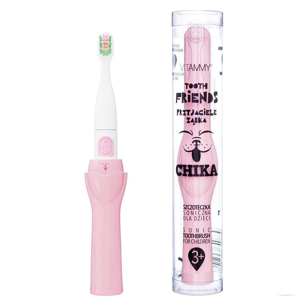 VITAMMY Periuta de dinti electrica Tooth Friends pentru copii 3+ roz